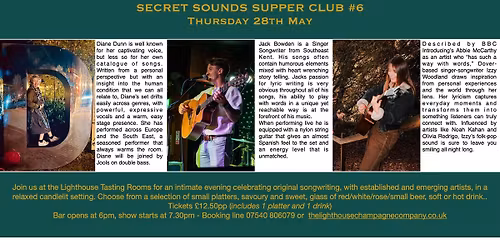 Secret Sounds Supper Club #6