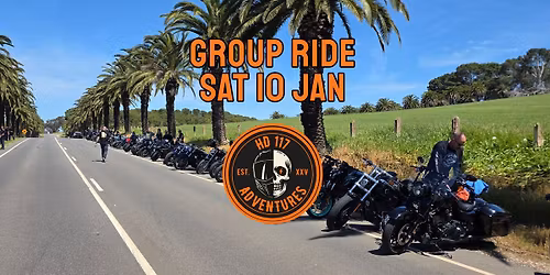 JAN 2026 GROUP RIDE + LUNCH [SAT 10 JAN]