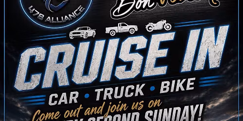 478 Alliance & Bon Vivant Car, Truck, & Bike Cruise In
