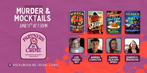 M**der & Mocktails: A Killer Conversation with Mystery Authors