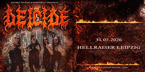 DEICIDE + Support | Hellraiser Leipzig