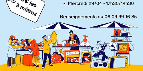 Brocante APE Long Jardin quartier des fleurs - Saint Martin Lez Tatinghem