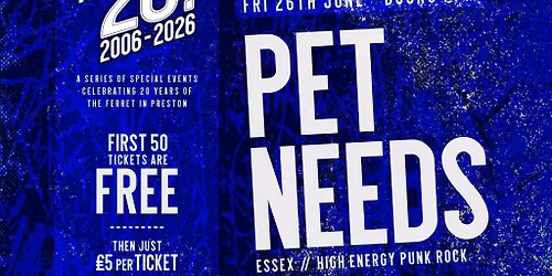 Everywhere At Once x The Ferret is 20! ft PET NEEDS + guests