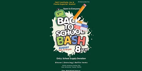 Back To School Bash