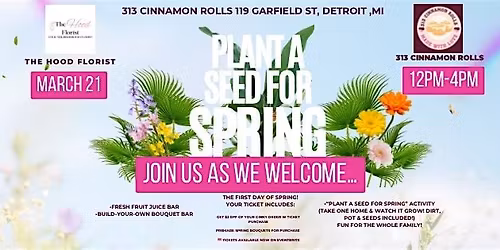 Plant A Seed for Spring