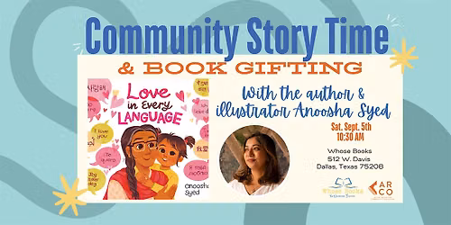 Community Story Time & Book Gifting
