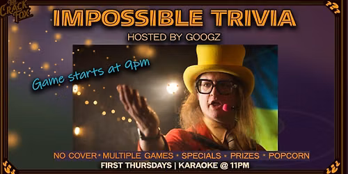 IMPOSSIBLE TRIVIA! ~ August 2026 OFF-SCHEDULE