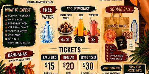 Arise and Build: Caribbean Workout Class Fundraiser