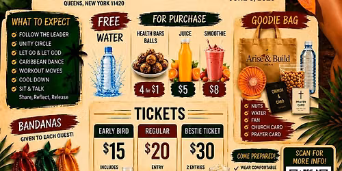 Arise and Build: Caribbean Workout Class Fundraiser