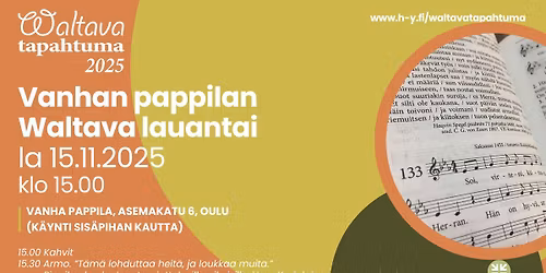 Vanhan pappilan Waltava lauantai