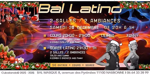 Bal Latino SBK \/\/ 2 salles - 2 ambiances \/\/ Fanny & Lilimba