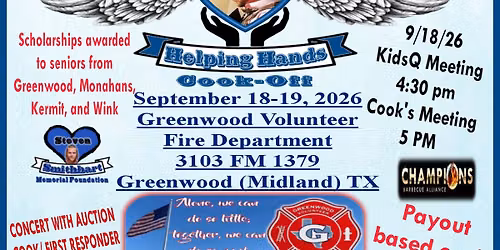 2026 Tried & True Helping Hands Cook-Off event