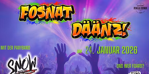 Fosnat D\u00e4\u00e4nz 2026!