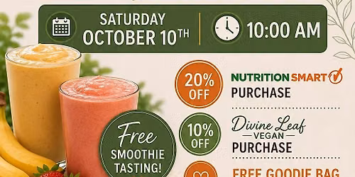 Mom Meet-Up at Nutrition Smart with Mamas & Minis