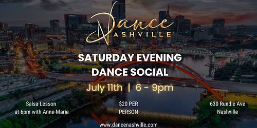 Saturday Evening Dance Social | Salsa Night! \ud83d\udc83\ud83d\udd7a