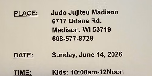 Judo Clinic