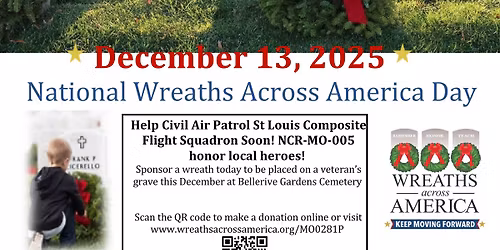 Wreaths Across America Bellerive Cemetary