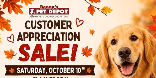 Benny's Customer Appreciation Day