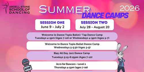 Summer Dance Camps