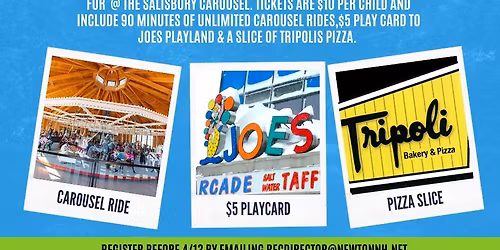 April Vacation Fun at The Salisbury Beach Carousel