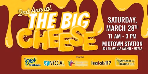 THE BIG CHEESE Mac 'N' Cheese & Grilled Cheese Cookoff