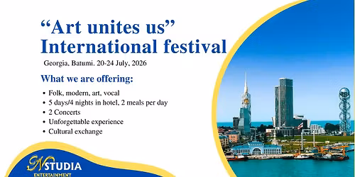 Festival "Art Unites Us", Batumi, Georgia
