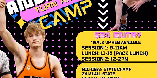 Camp: Ashton Anderson (turns and pins)