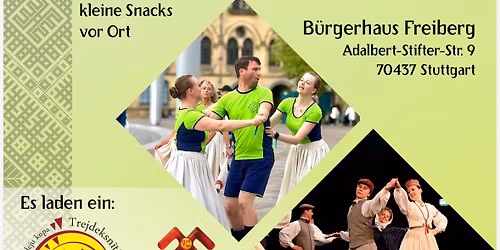 Lettische Volkst\u00e4nze offener Tanzabend