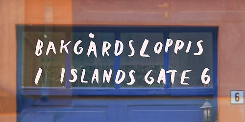 Bakg\u00e5rdsloppis i Islands gate 6