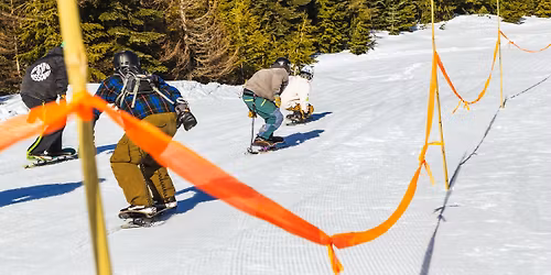 Serpentine Massacre Snowskate Race