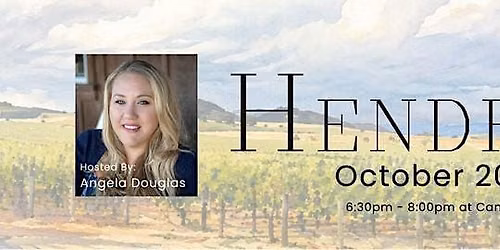 Join Us: Taste selections from Hendry Vineyards Napa Valley