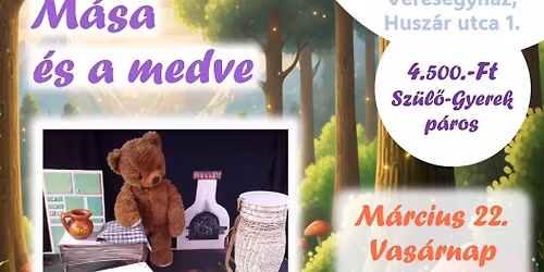 M\u00e1sa \u00e9s a medve vas\u00e1rnapi b\u00e1bel\u0151ad\u00e1s