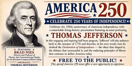 Thomas Jefferson Living History Presentation