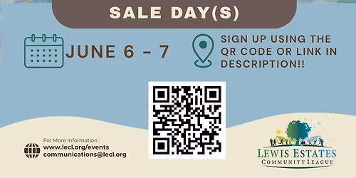 Lewis Estates Community Garage Sale