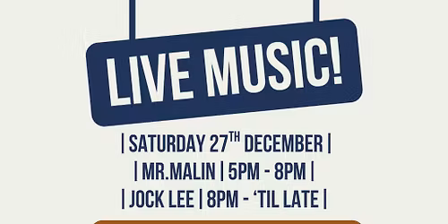 Mr.Malin and Jock Lee