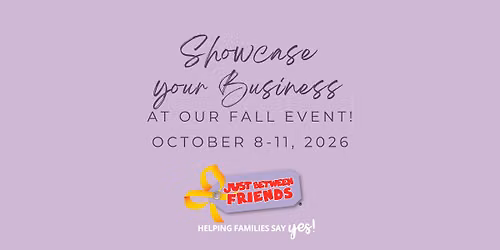 Vendor & Sponsor Registration JBF Adams County October 2026 Event