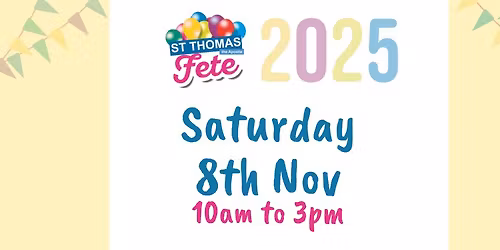 St Thomas the Apostle Fete 2025
