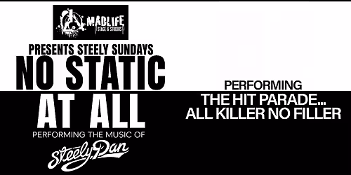 Steely Sundays \u2014 No Static At All performing The Music of Steely Dan