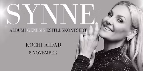 Synne Valtri albumi GENESIS esitluskontsert @KochiAidad