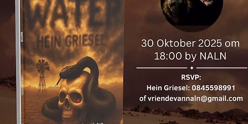 Hein Griesel stel bekend "Water: 13 + 1 kortverhale met byt"
