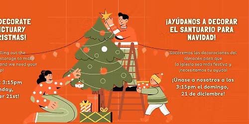 Decorate the Church for Christmas!