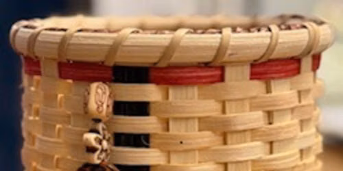Canister Basket \/ Basketweaving Class w Deborah
