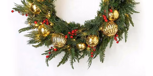 Crafturday: Mini Holiday Wreath