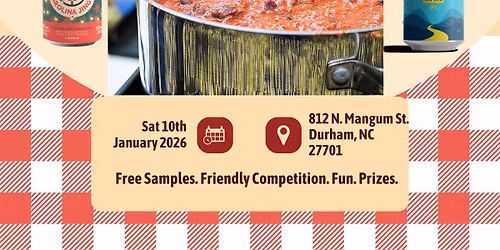 Chill & Chili: Dry January Kickoff Cook-Off