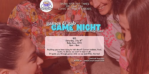 Games & Gab Game Night