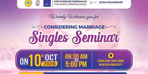 Considering Marriage Youth Seminar