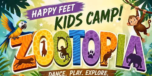 Happy Feet Kids Camp Dance Zootopia