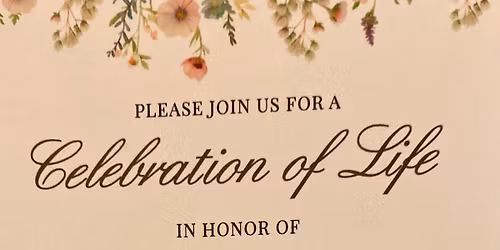 A Celebration of Life for Rita VanIwarden