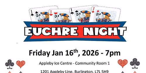Euchre Night - Optimist Club of Burlington