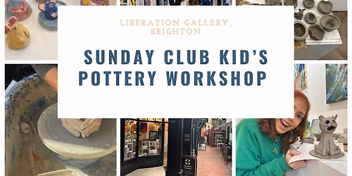 Child Pottery Workshop: Sunday kid's club